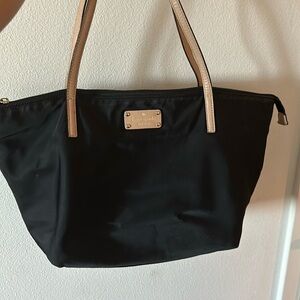 Kate spade nylon tote bag black
